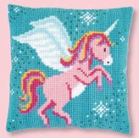 Vervaco Cross Stitch Unicorn Pillow Kit