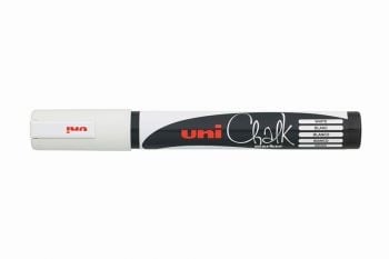 uni Chalk marker - Nib size: 1.8- 2.5mm bullet tip - white