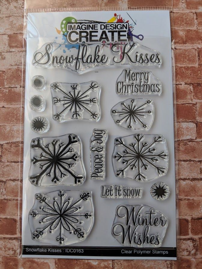 Snowflake Kisses : IDC163  - A6 Stamp set