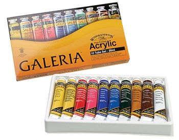 Winsor & Newton Galeria Starter set (10x20ml)