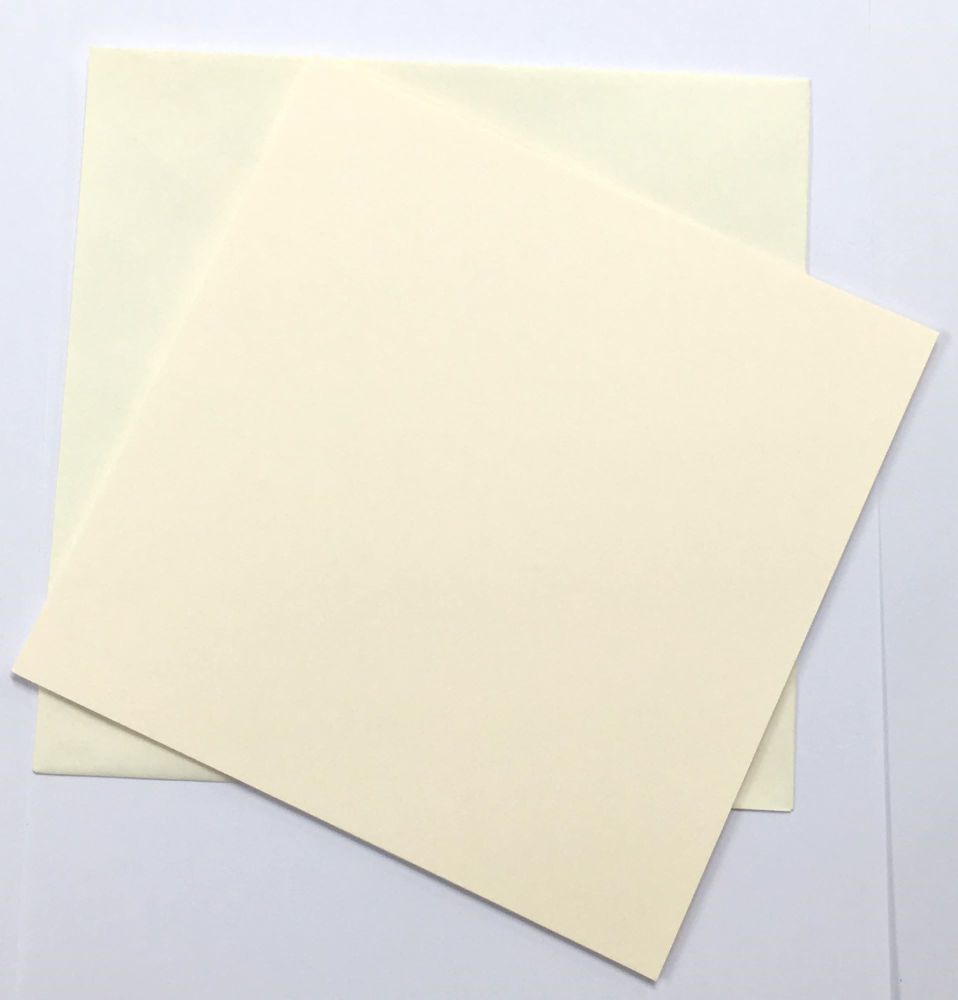 Stix2 8 x 8 Ivory 300GSM Card and Envelope