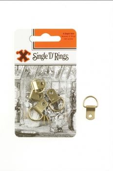 X-Hooks Single D-Rings
