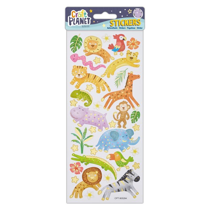 Fun Stickers - Jungle Animals
