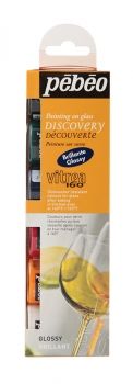 Pebeo Vitrea 160 Discovery Collection, Glossy 6 x 20ml