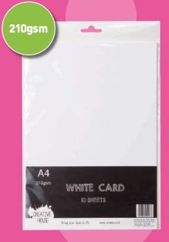 A4 240gsm White Card by Creative House