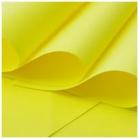 Yellow Foamiran - Flower making foam (small sheet 30 x 35cm)