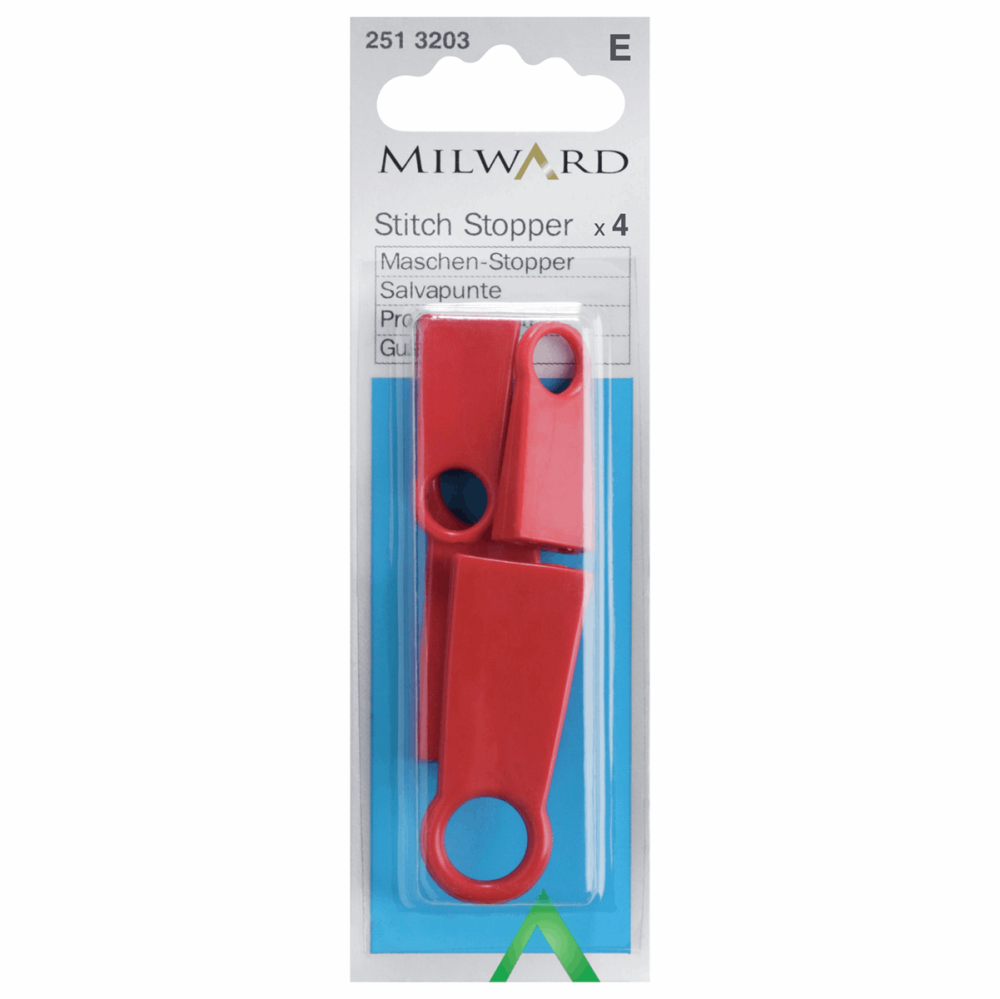 Milward Stitch Stoppers Plastic 4 Pieces