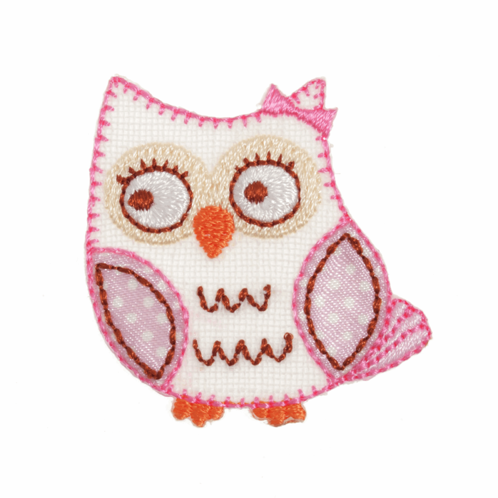 Pink Owl Motif