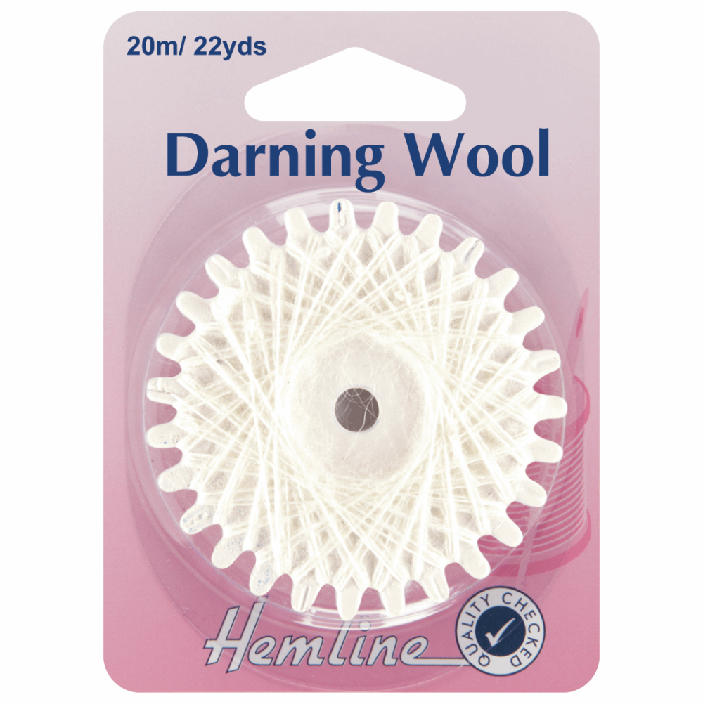 Darning Wool 20m White