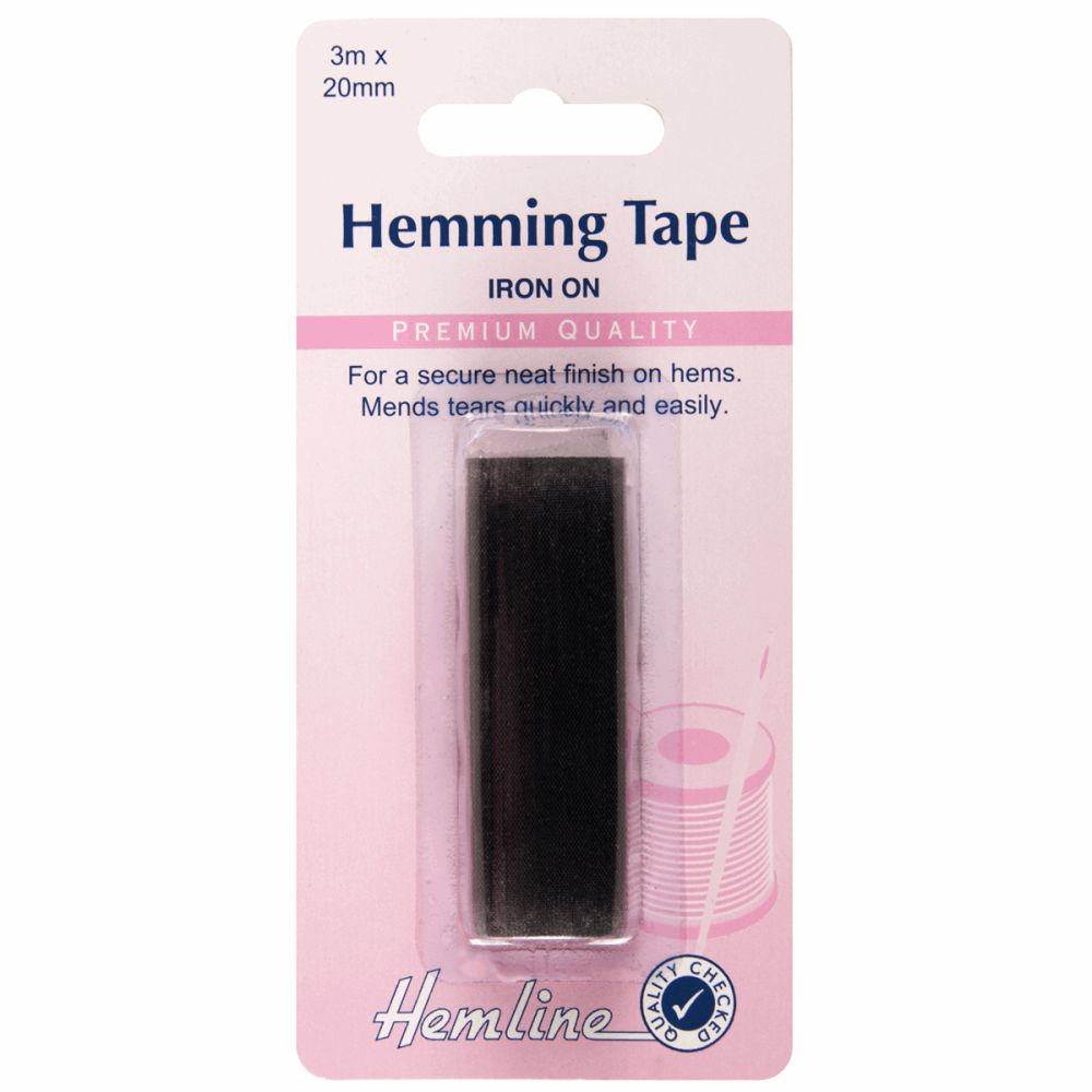 Hemming Tape Black - 3m x 20mm