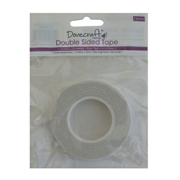 Dovecraft Double Sided Tape 12mm