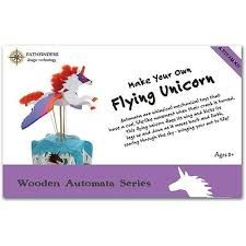 Flying Unicorn Wooden Kit