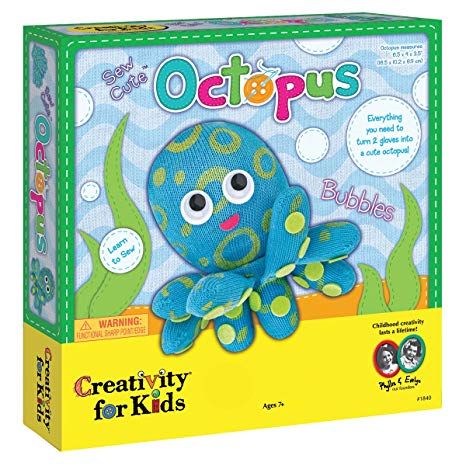 Creative Kids Sew Cute Octopus