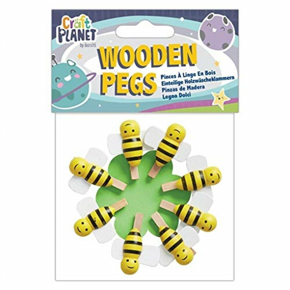 Pegs (8pcs) - Bumble Bee