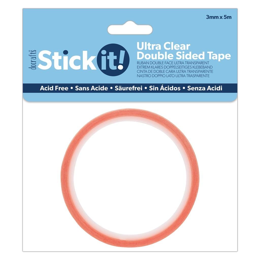 Stick It! Ultra Clear Tape 3mmx5m