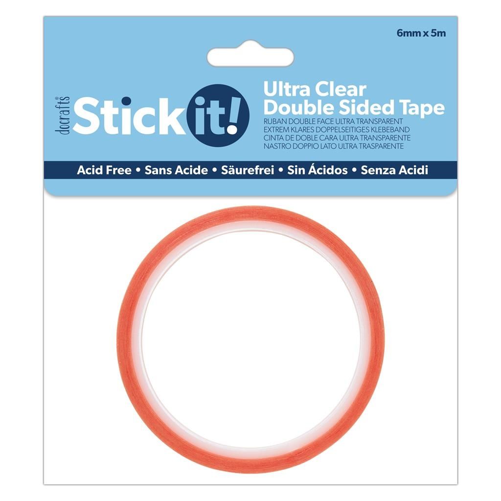 Stick It! Ultra Clear Tape 6mmx5xmm
