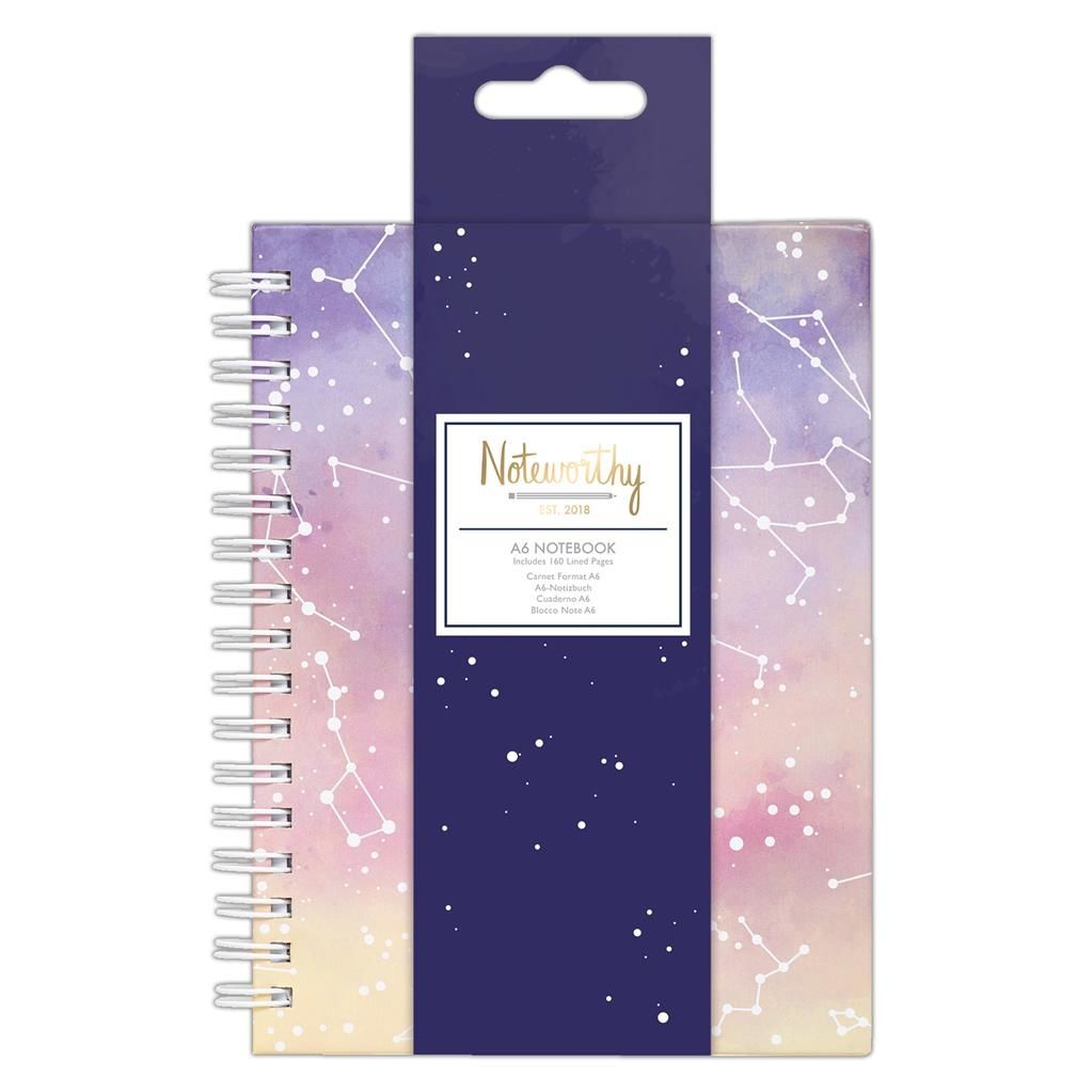 Noteworthy Constellations A6 Notebook