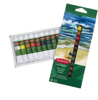 Academy Watercolour Paints 12 x 12ml