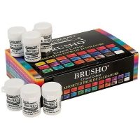 Brusho Pigment Powder - 15g tub - Brilliant Red