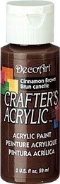 Cinnamon Brown - Deco Art 59ml Crafters Acrylic -