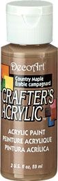 Country Maple - Deco Art 59ml Crafters Acrylic -