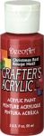 Christmas Red - Deco Art 59ml Crafters Acrylic - 