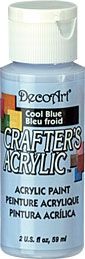 Cool Blue - Deco Art 59ml Crafters Acrylic -