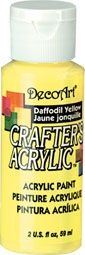 Daffodil Yellow - Deco Art 59ml Crafters Acrylic -