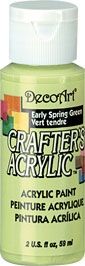 Early Spring Green - Deco Art 59ml Crafters Acrylic -