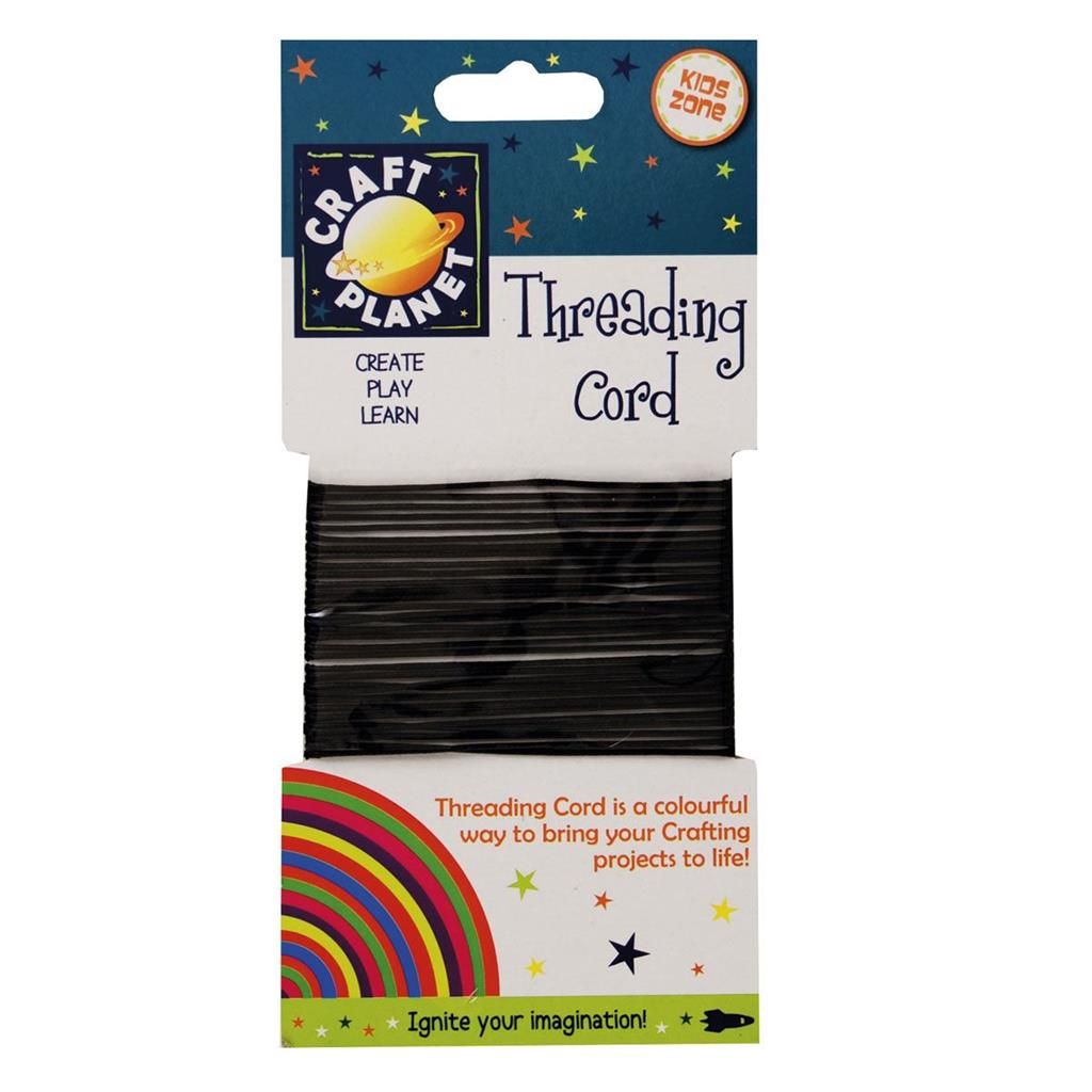 5M CORD (1MM DIAMETER) - BLACK