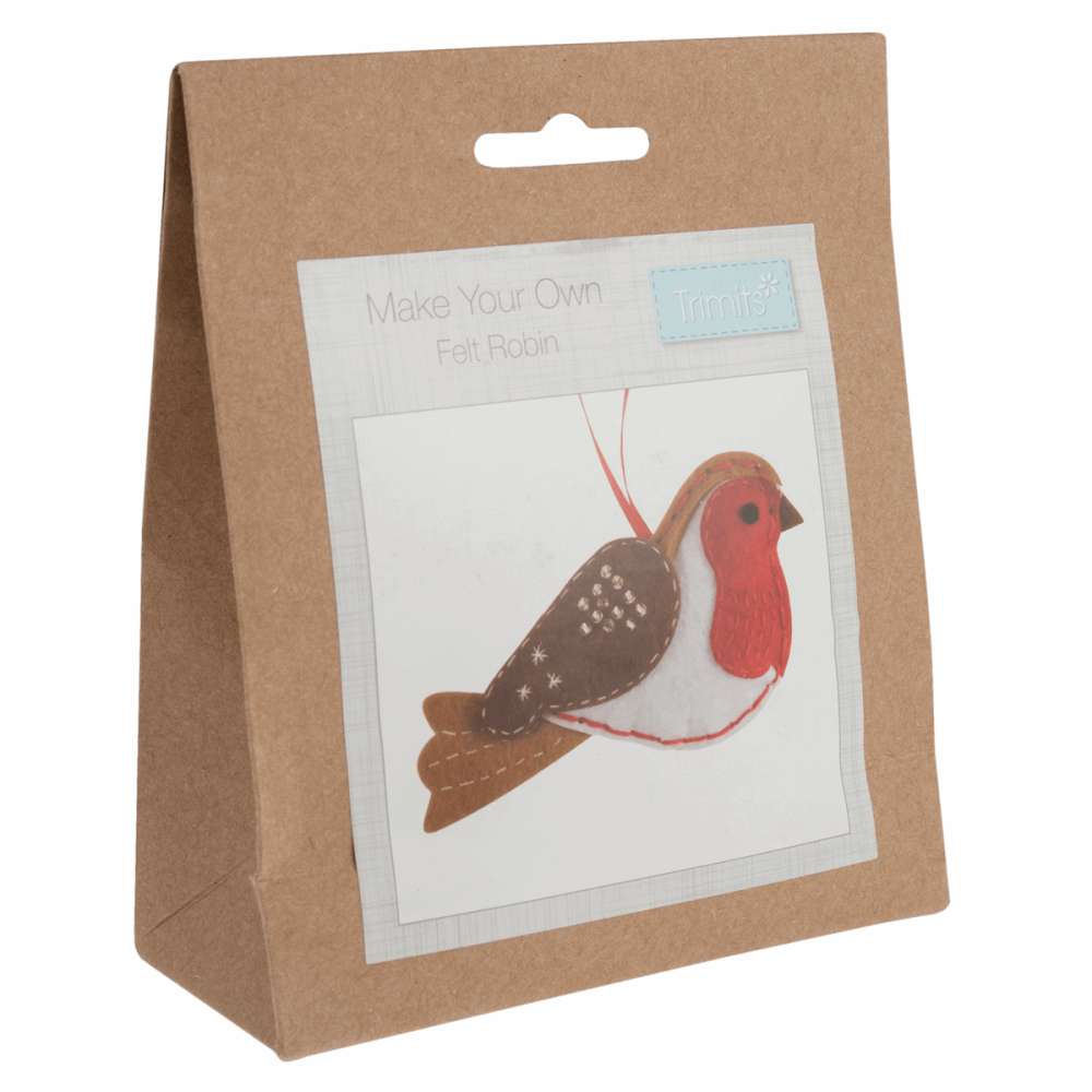 Felt Decoration Kit: Christmas: Robin