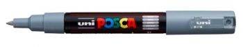 PC-1M GREY POSCA BULLET TIP EX FINE