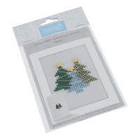 Cross Stitch Kit: Card: Trees