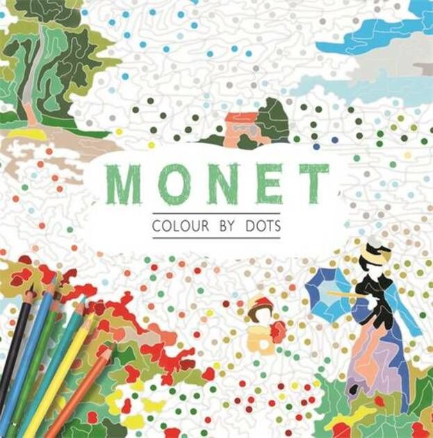 Monet Colour by Dots 