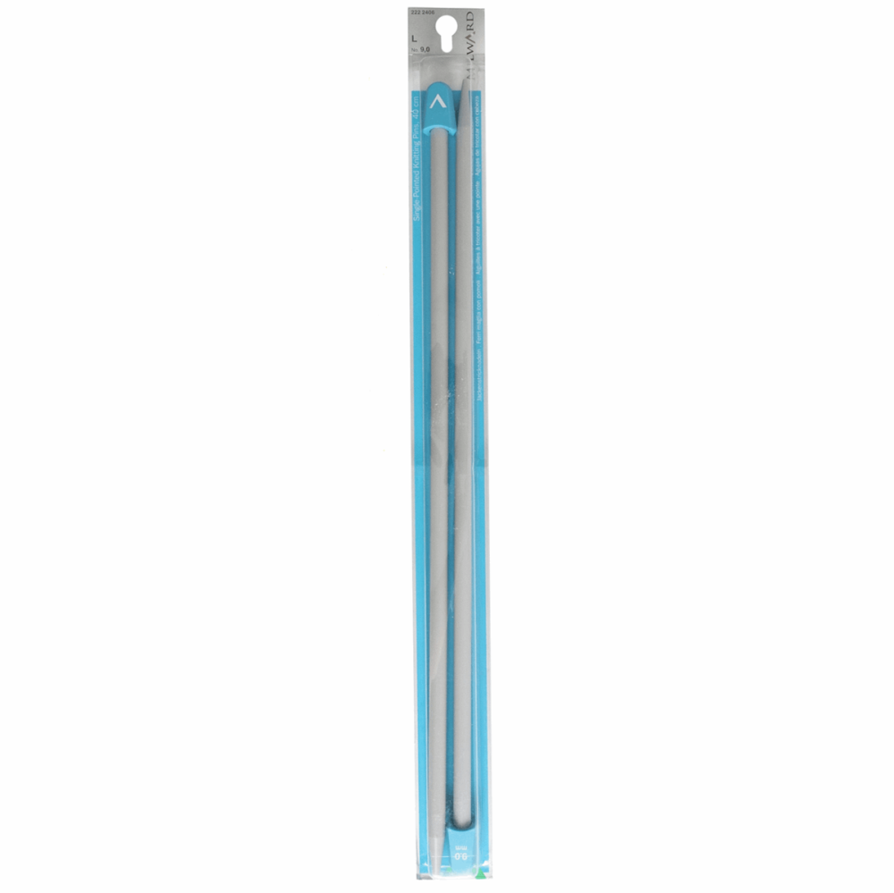 Milward Knitting Pins Single-Ended 40cm No 9.0