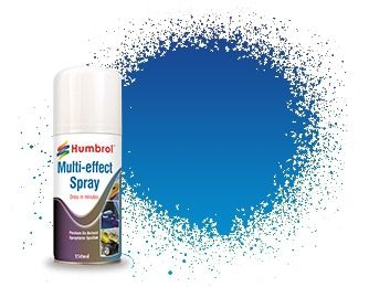 HUMBROL MULTI-EFFECT BLUE ACRYLIC SPRAY 150ml
