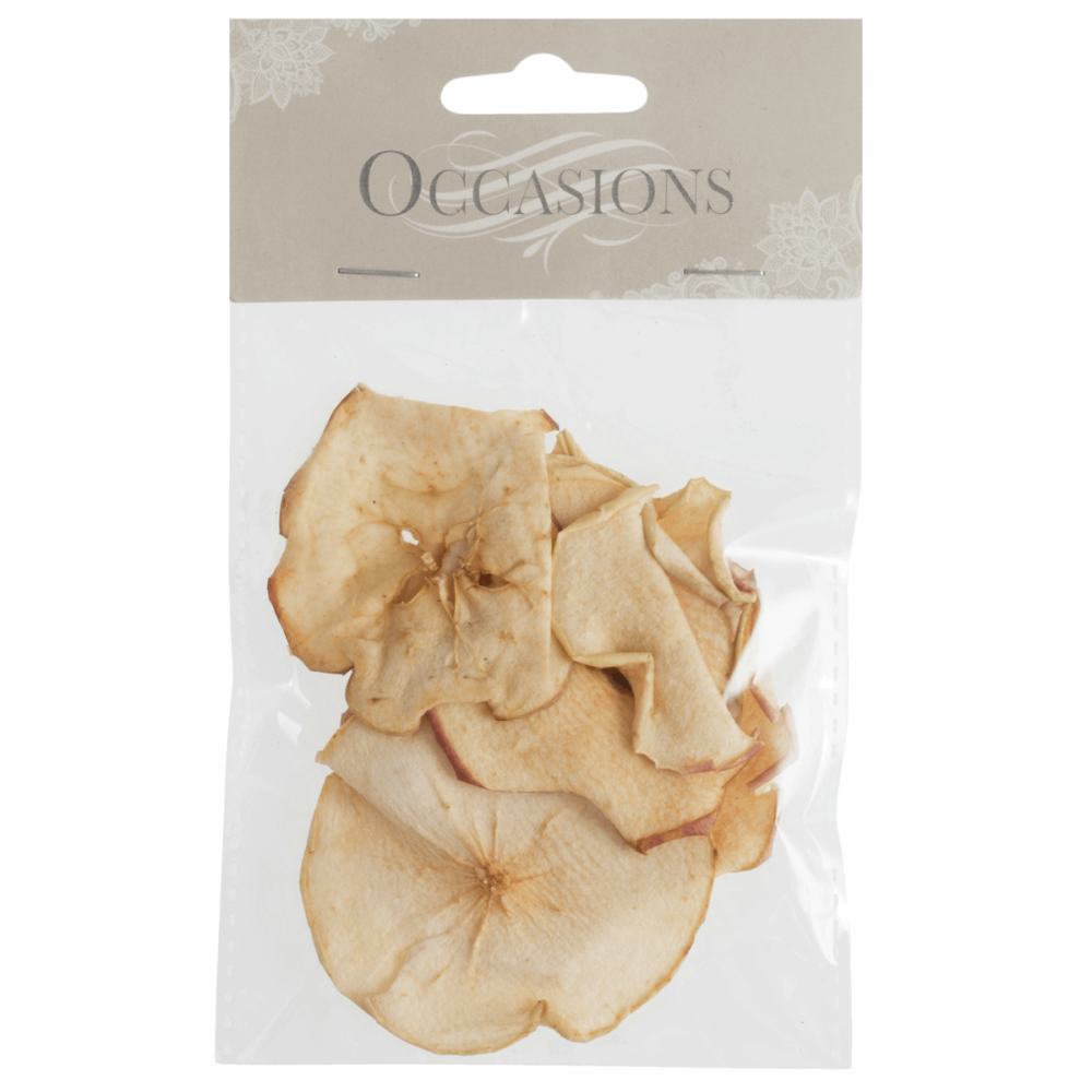Dried Apple Slices: 15g
