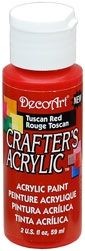 Tuscan Red - Deco Art 59ml Crafters Acrylic -