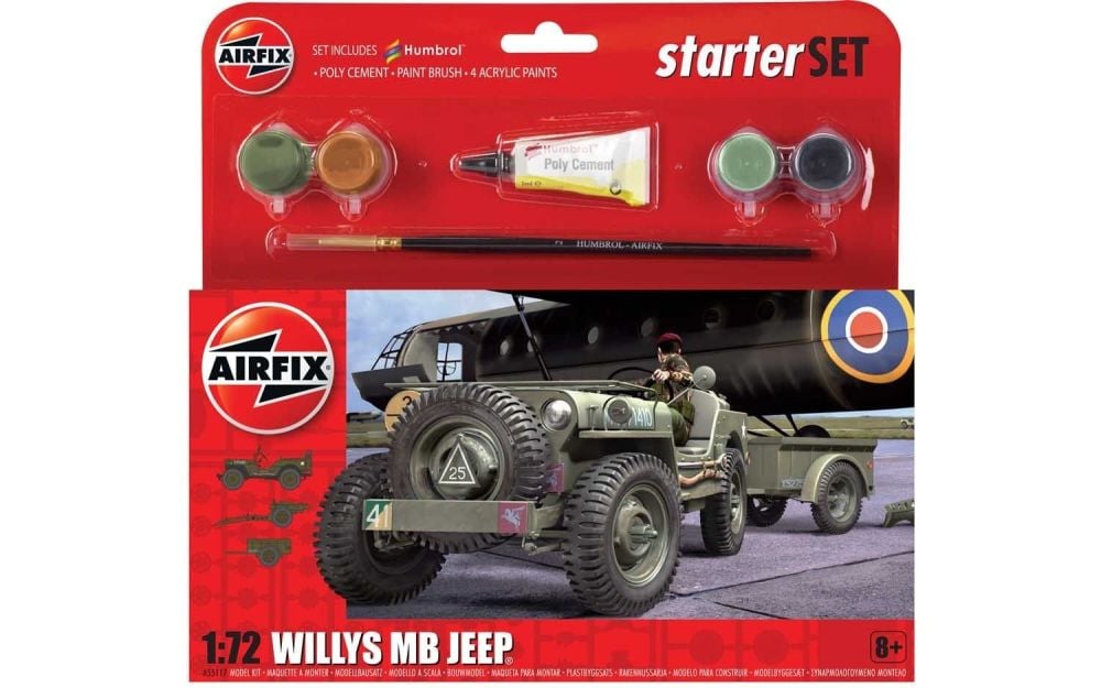 Willys MB Jeep - Small starter set 