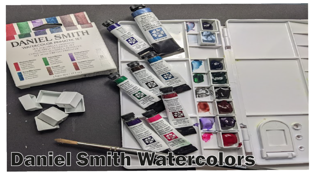 Intro to Daniel Smith Watercolours | Product demonstration & testing