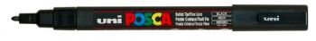 BLACK POSCA FINE BULLET TIP PC-3M  (0.9-1.3mm)