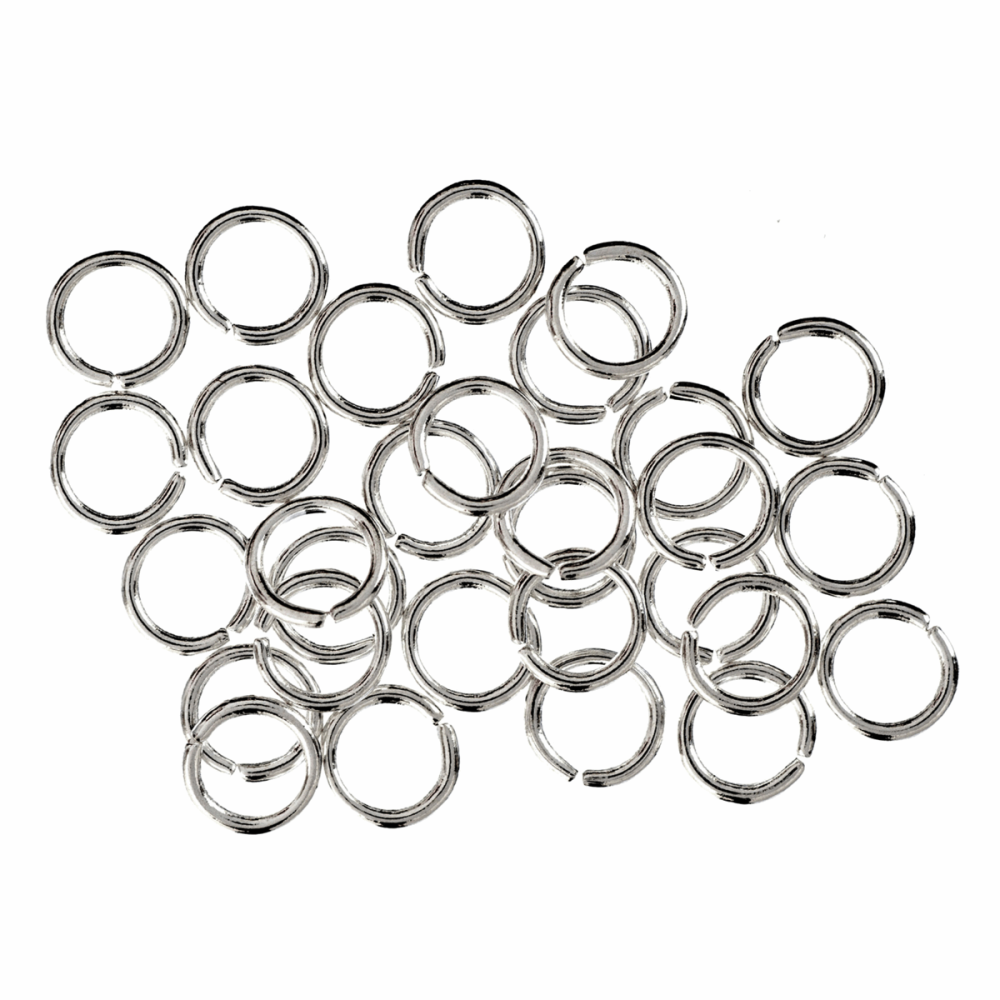 Jump Rings: Silver: 5mm
