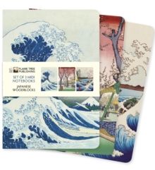 Japanese Woodblocks Midi Notebook Collection by Flame Tree Studio