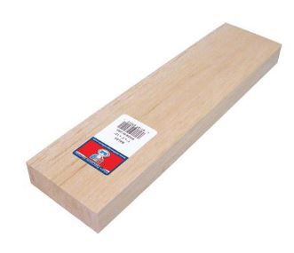 BALSA BLOCK 1 x 3 x 12 7012