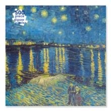 Adult Jigsaw Puzzle Van Gogh: Starry Night over the Rhone (500 pieces) : 500-piece Jigsaw Puzzles by Flame Tree Studio 