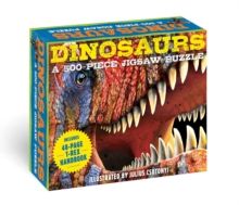 Dinosaurs: 550-Piece Jigsaw Puzzle & Book : A 550-Piece Family Jigsaw Puzzle Featuring the T-Rex Handbook!