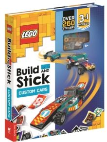 LEGO (R) Build and Stick: Custom Cars (Includes LEGO (R) bricks, book and over 260 stickers) by Buster Books