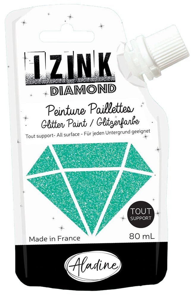 Izink Diamond Paint 80ml - Turquoise 