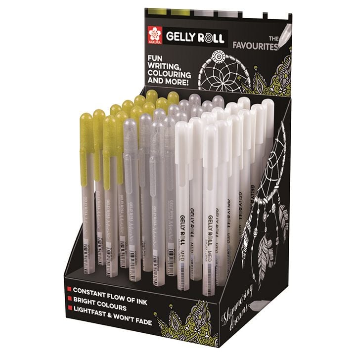 Sakura Gelly Roll Pen - Silver