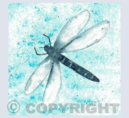 Dragonfly | Small Square Card 